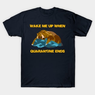 Wake Me Up When Quarantine Ends T-Shirt